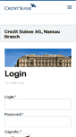 Mobile Screenshot of investmentbanking-bs.credit-suisse.com