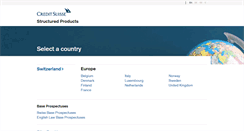 Desktop Screenshot of derivative.credit-suisse.com