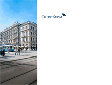 Tablet Screenshot of login.credit-suisse.com